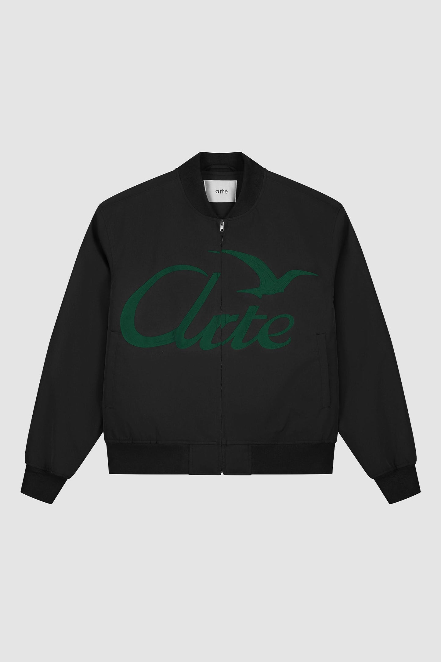 Logo Bird Bomber Jacket - Noir