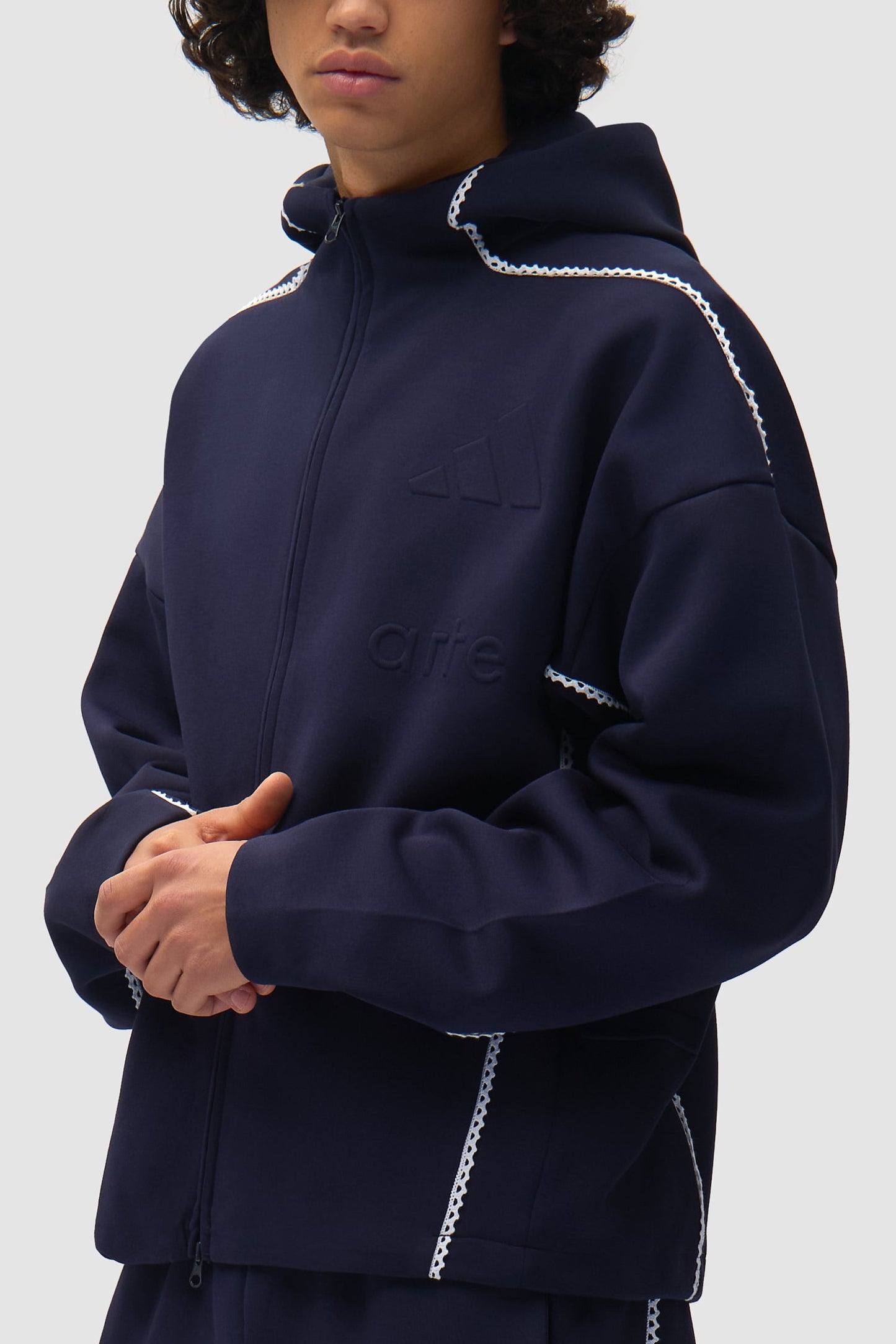 Arte for adidas Z.N.E. Jacket - Legend Ink/White