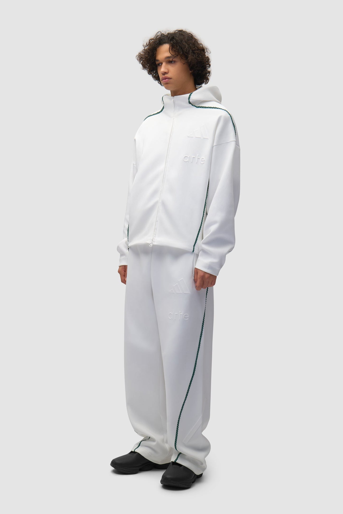 Arte for adidas Z.N.E. Jacket - White/Better Scarlet