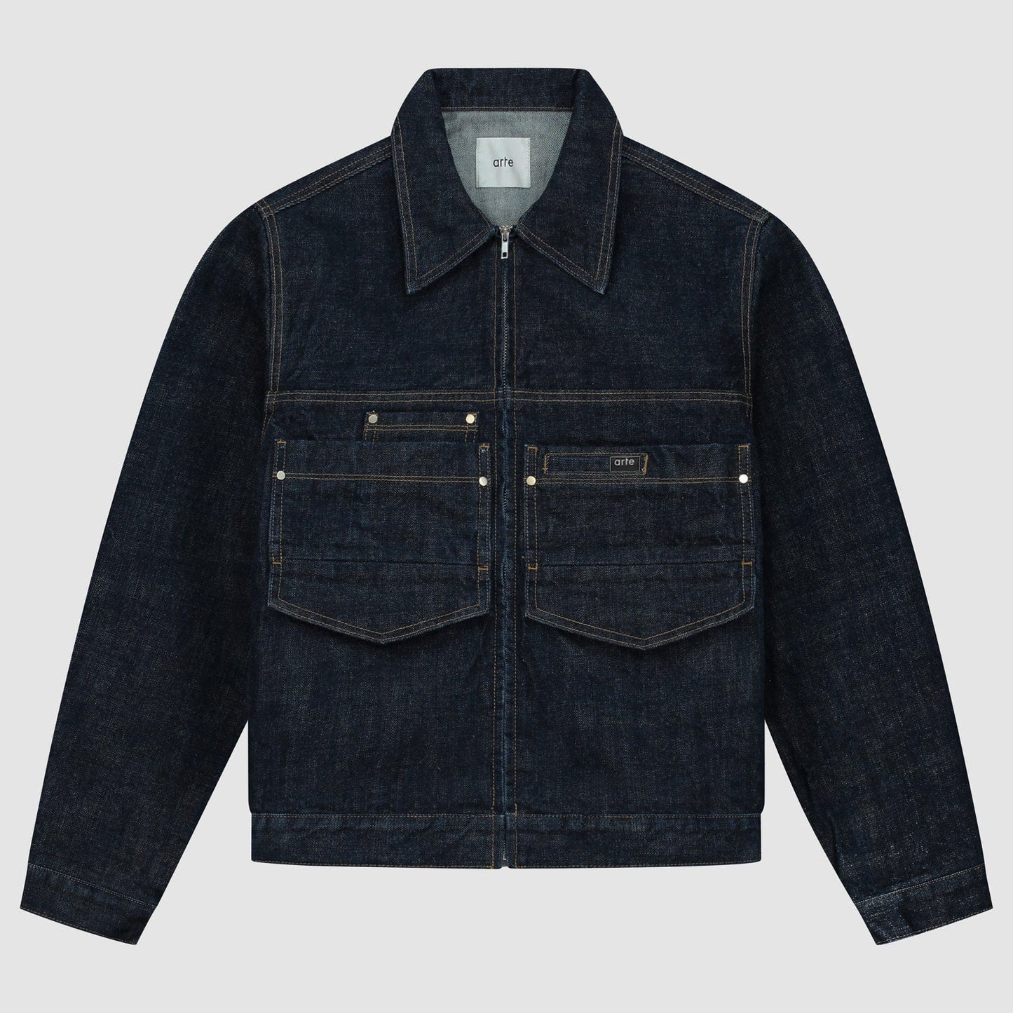 Veste en jean - Denim brut