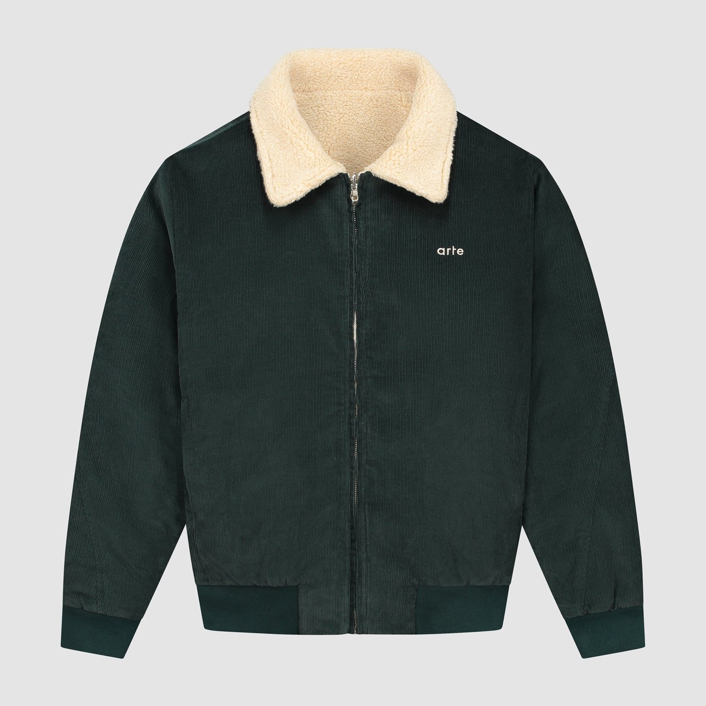 Veste Sherpa - Vert