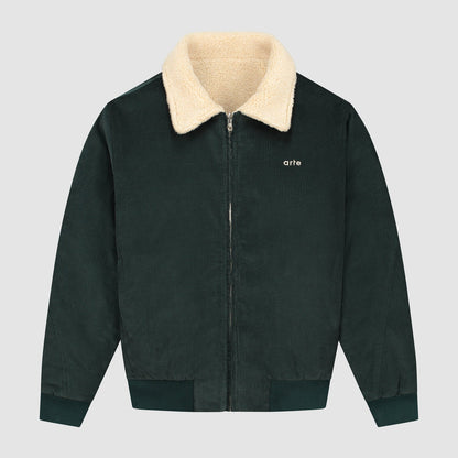 Veste Sherpa - Vert