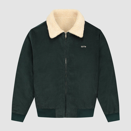 Veste Sherpa - Vert