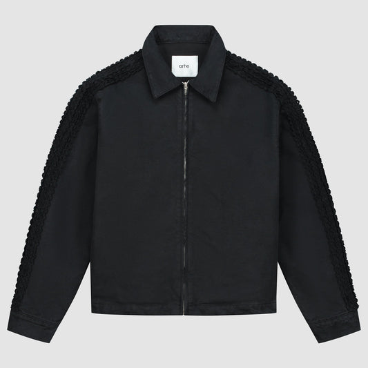 Veste Flower Tape - Noir