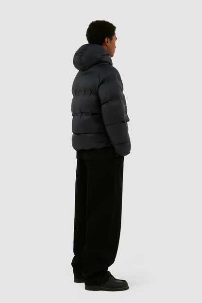 Veste bouffante courte - Noir