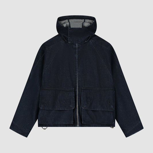 Veste en denim - Marine