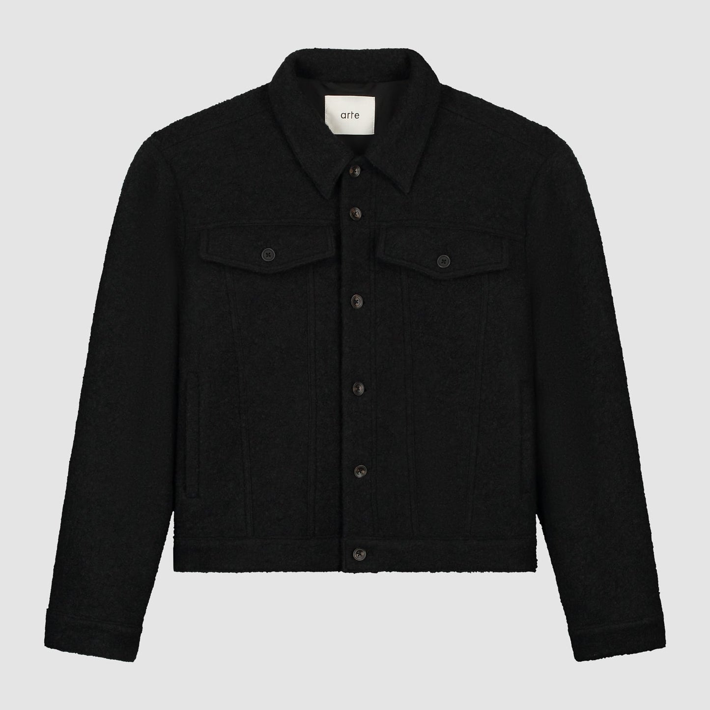 Veste en laine - Noir