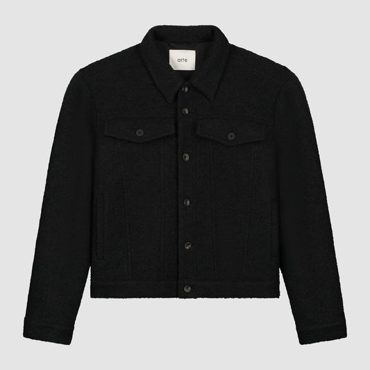 Veste en laine - Noir