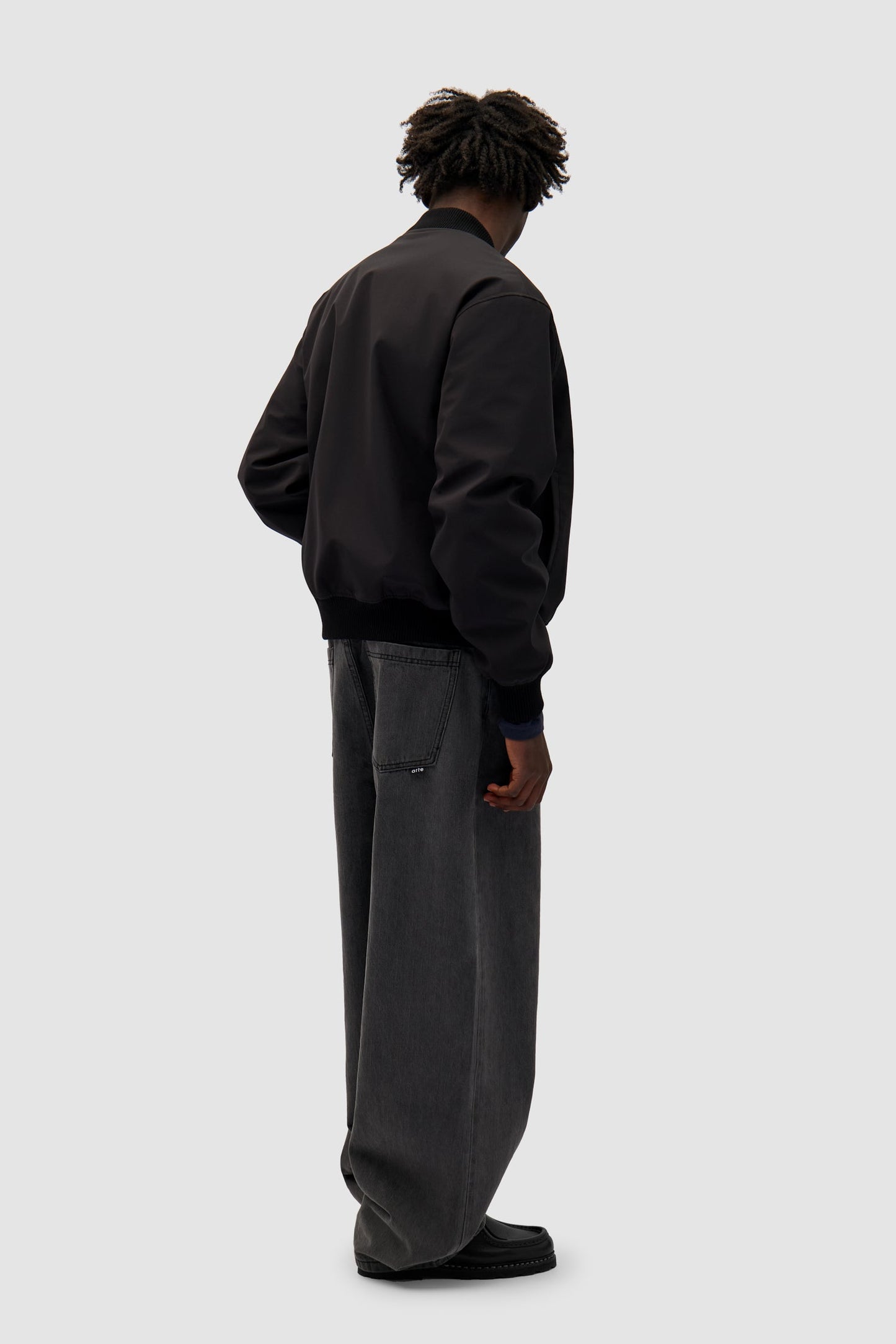 Logo Bird Bomber Jacket - Noir