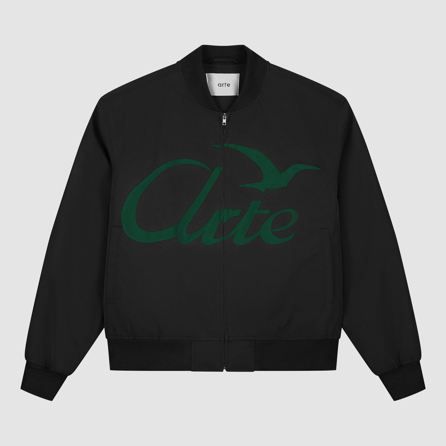 Logo Bird Bomber Jacket - Noir