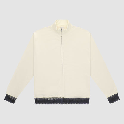 Veste à bordures - Crème