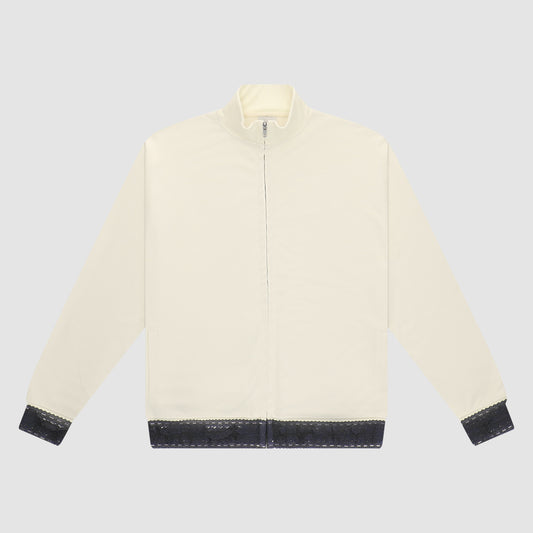 Veste à bordures - Crème