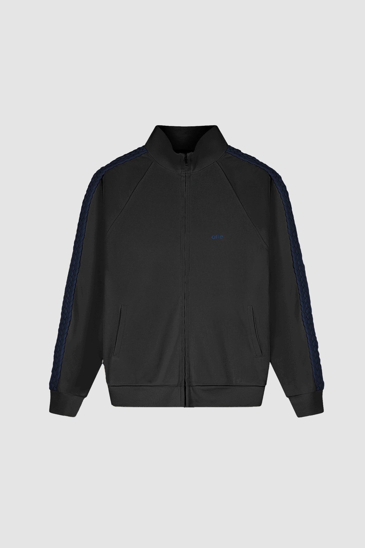 Veste à bandes tressées - Noir