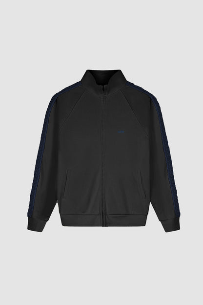 Veste à bandes tressées - Noir
