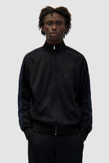 Veste à bandes tressées - Noir