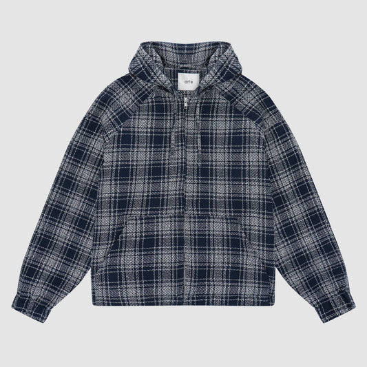 Veste Plaid Navy - Plaid/Navy