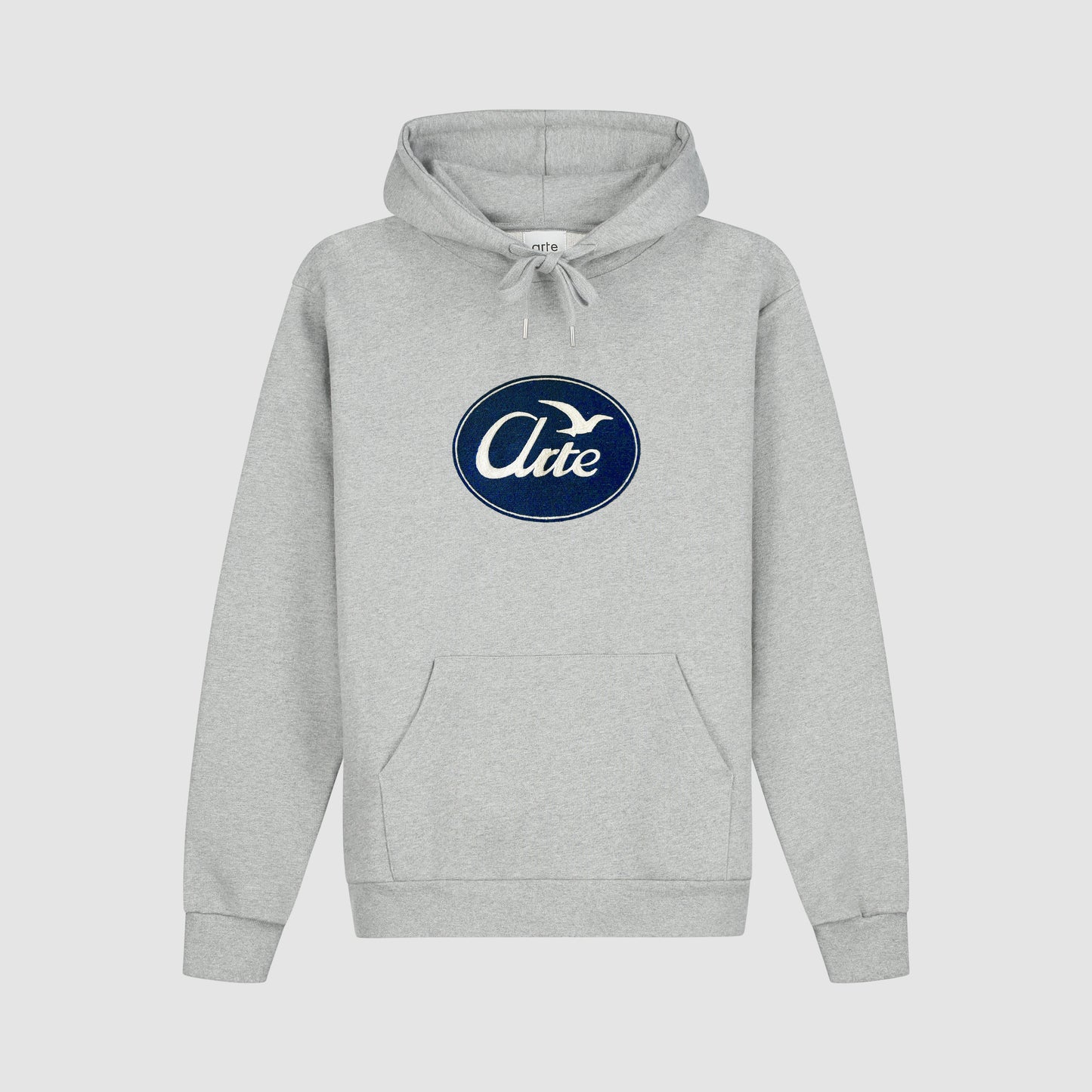 Sweat à capuche Big Bird - Gris