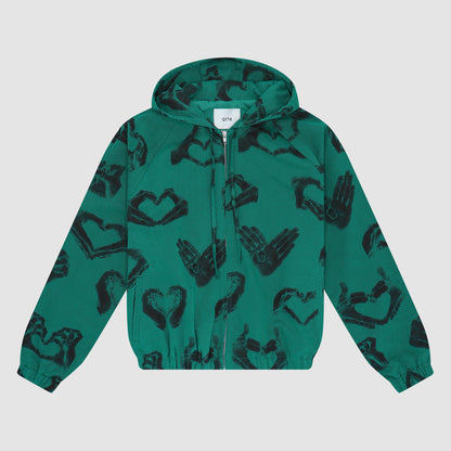 Veste imprimée Hands - Vert