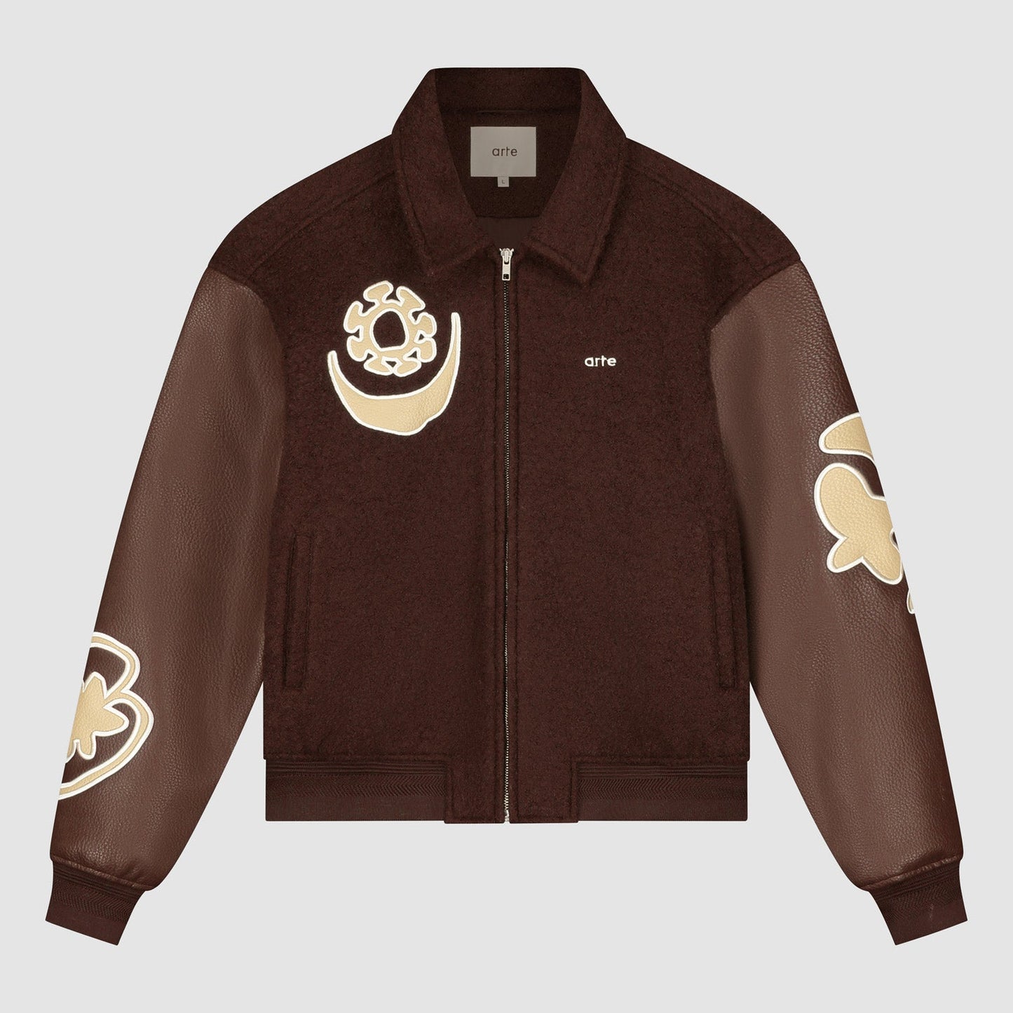 Veste universitaire - Marron/Marron