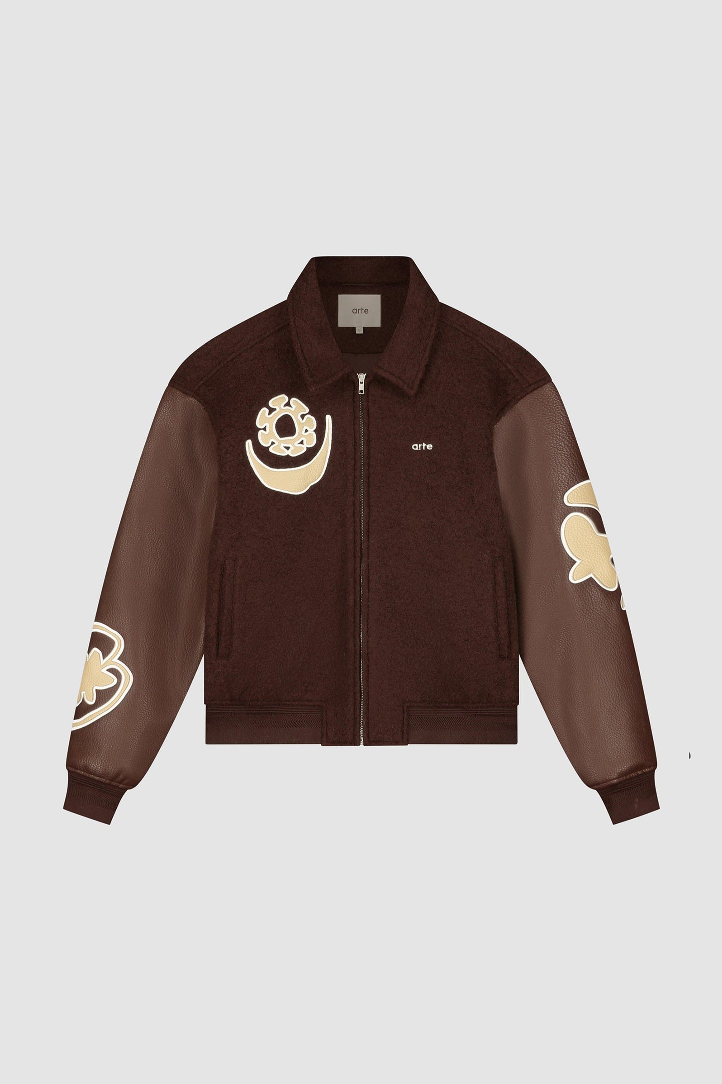 Veste universitaire - Marron/Marron
