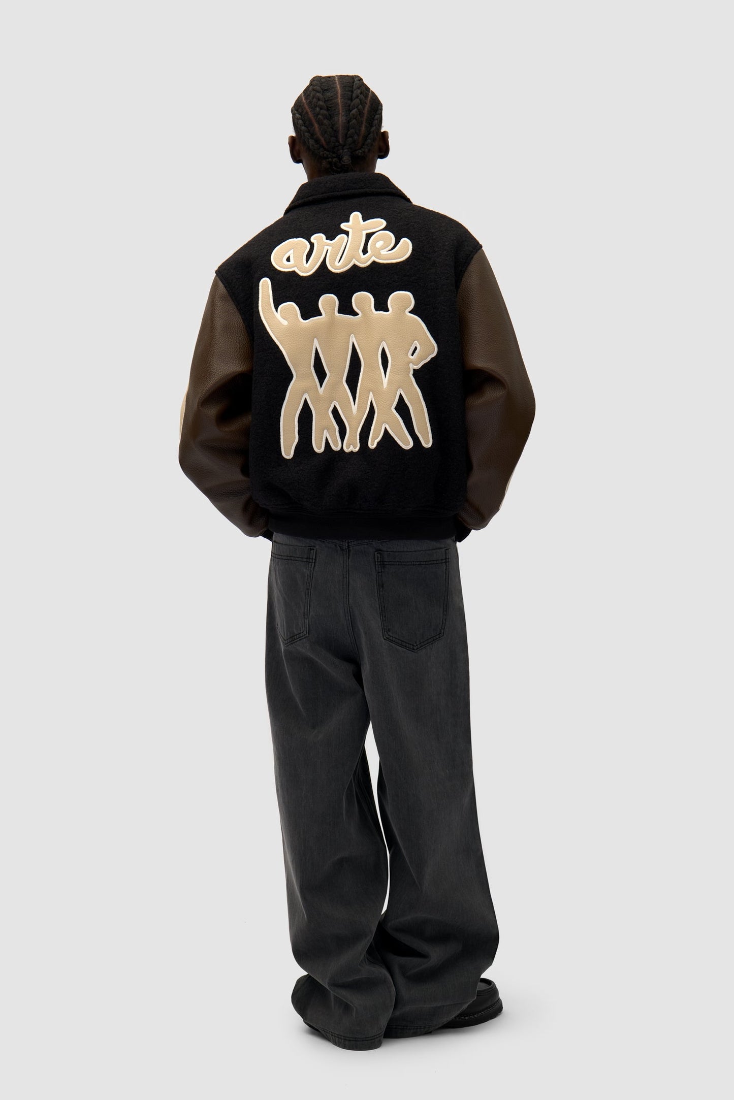 Veste d'équipe - Noir/Brun