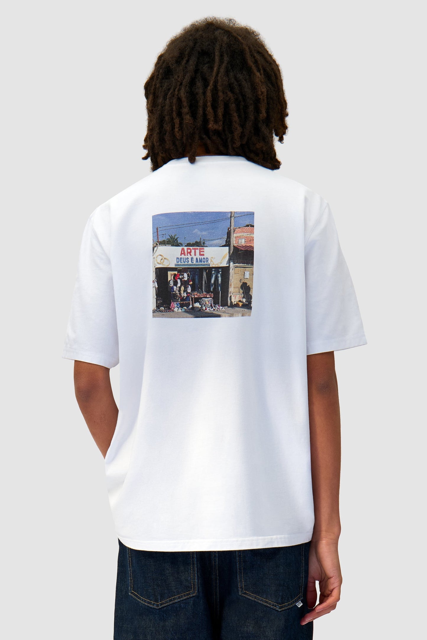 T-shirt Photoprint - Blanc