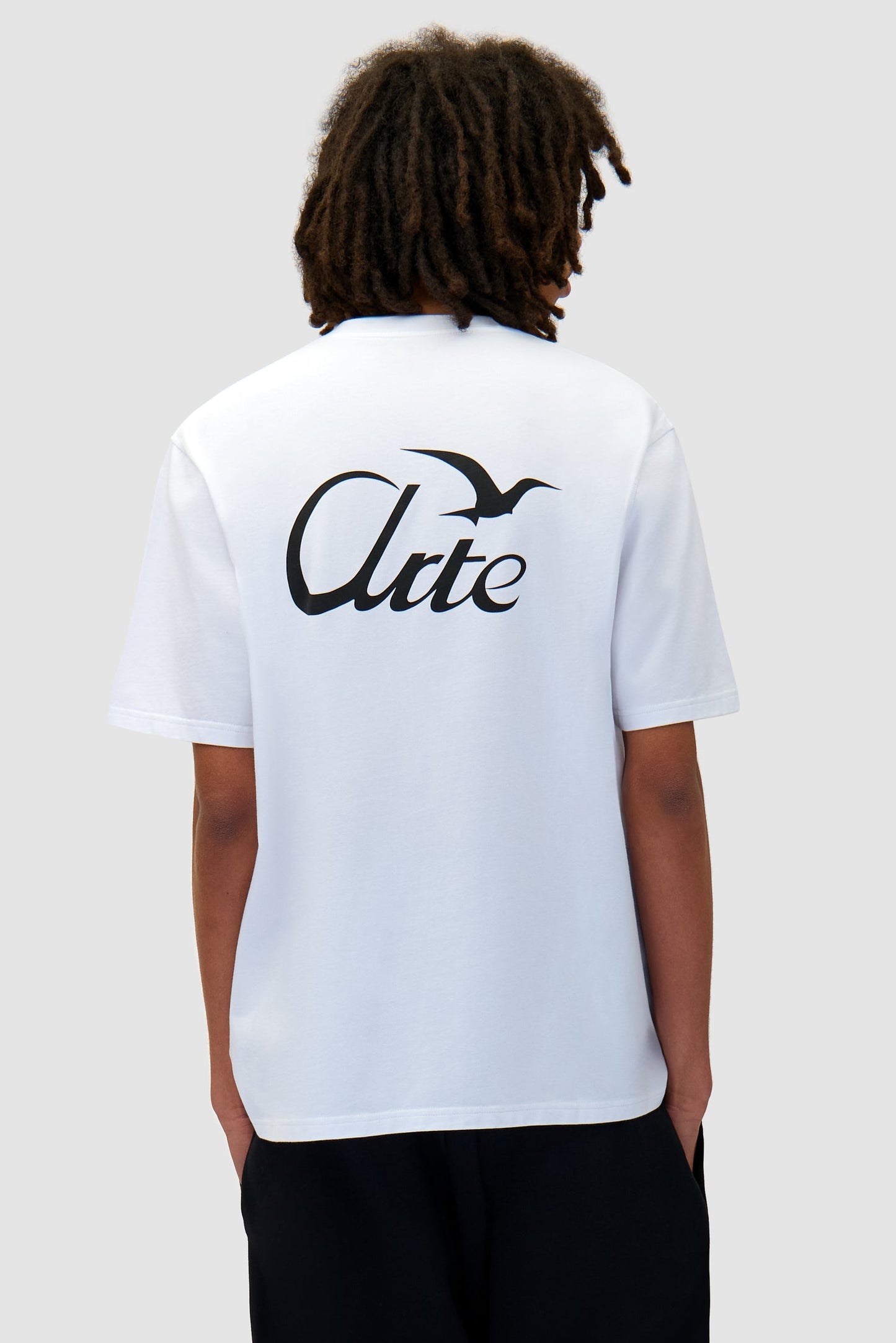 T-shirt imprimé oiseaux - blanc