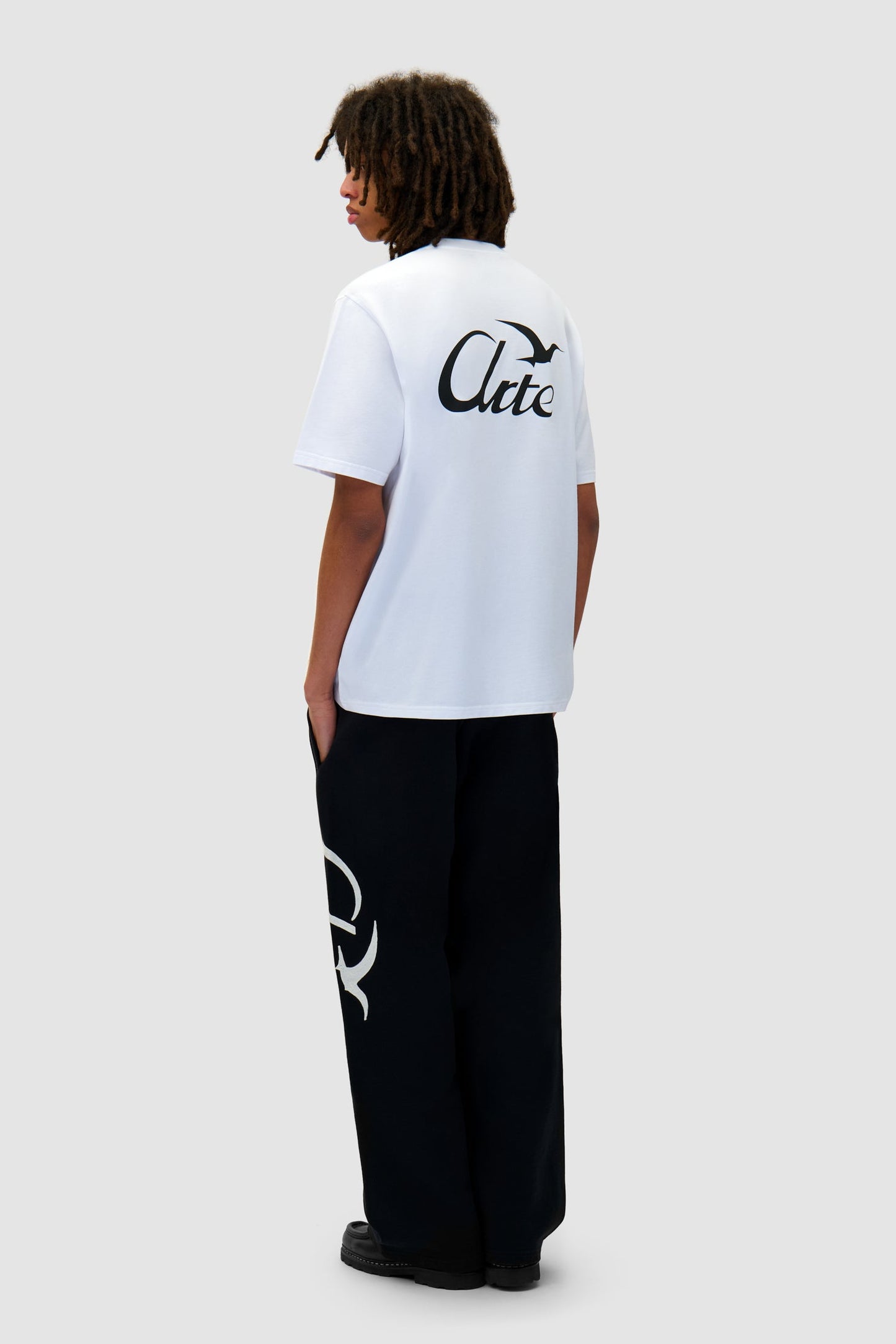 T-shirt imprimé oiseaux - blanc