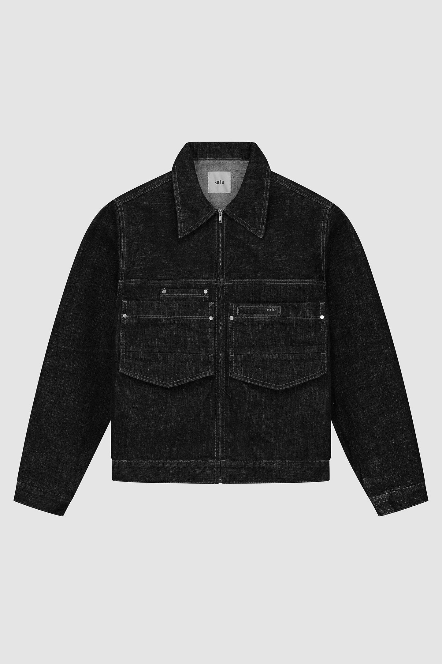 Veste en jean - Noir