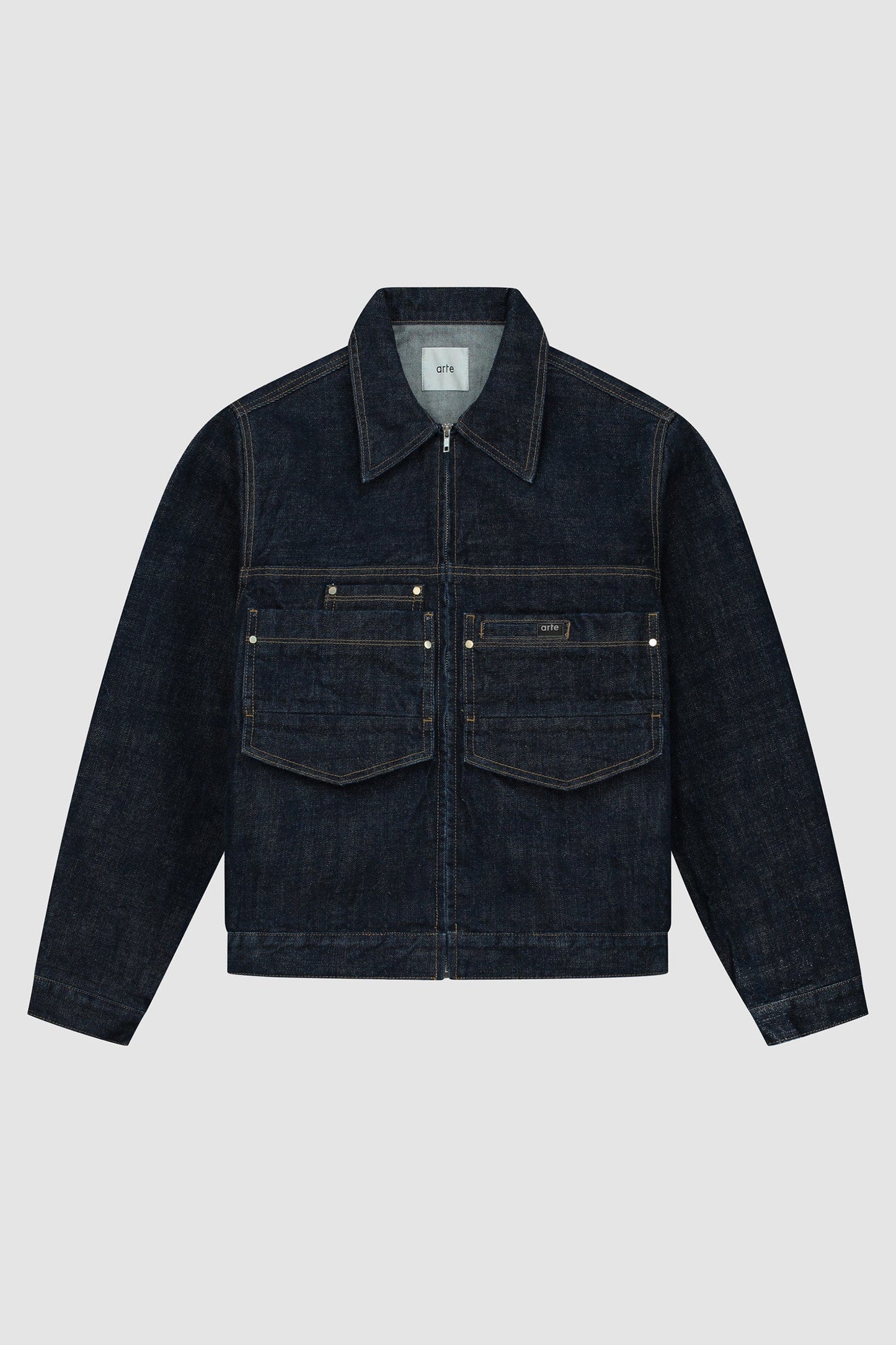 Veste en jean - Denim brut