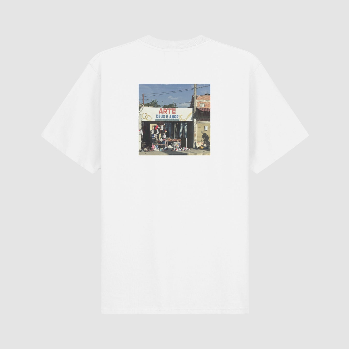 T-shirt Photoprint - Blanc