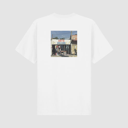 T-shirt Photoprint - Blanc