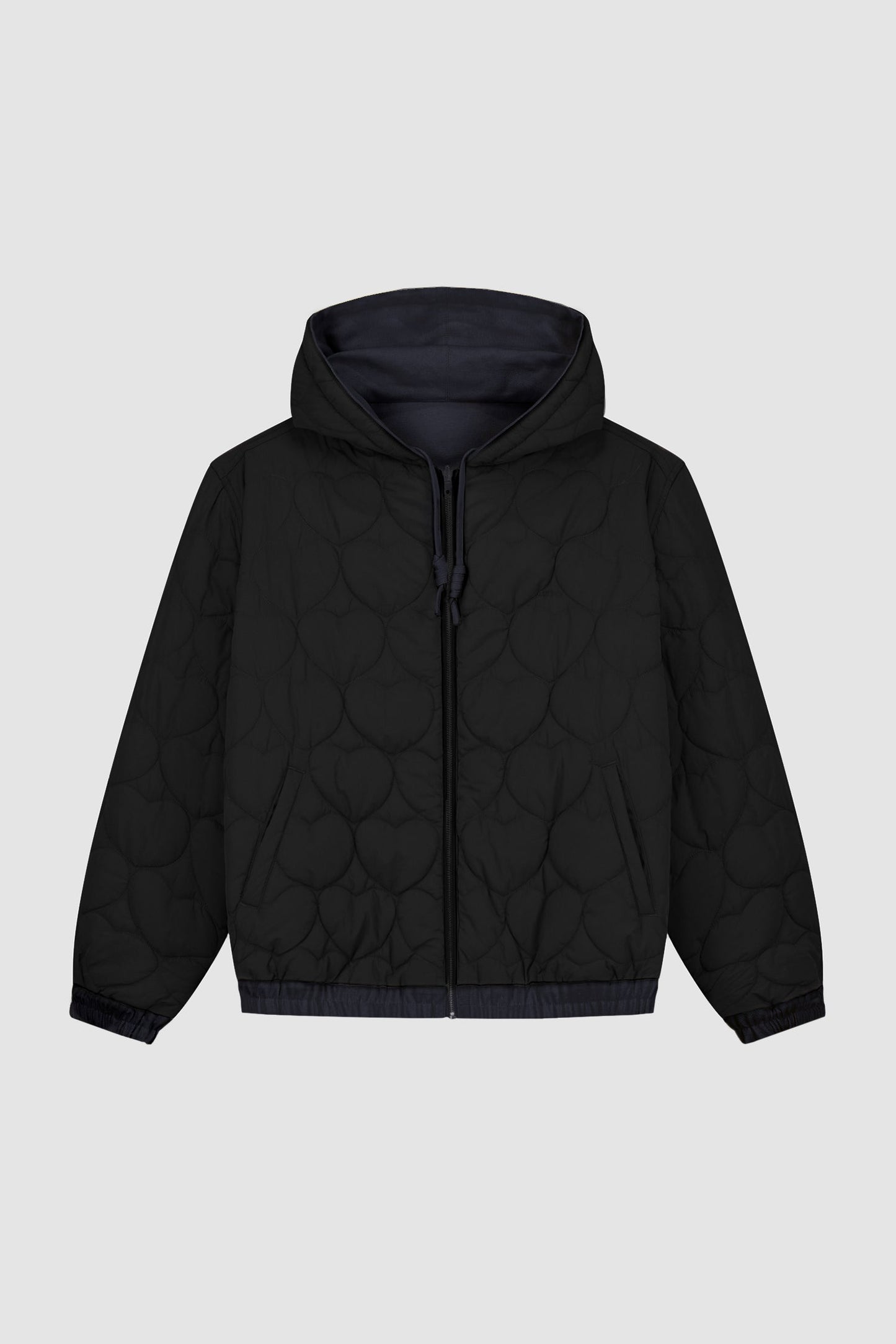 Veste à capuche réversible - Marine