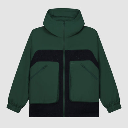 Veste technique en laine - Vert