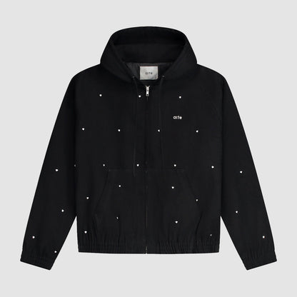 Veste à capuche Metal Hearts - Noir