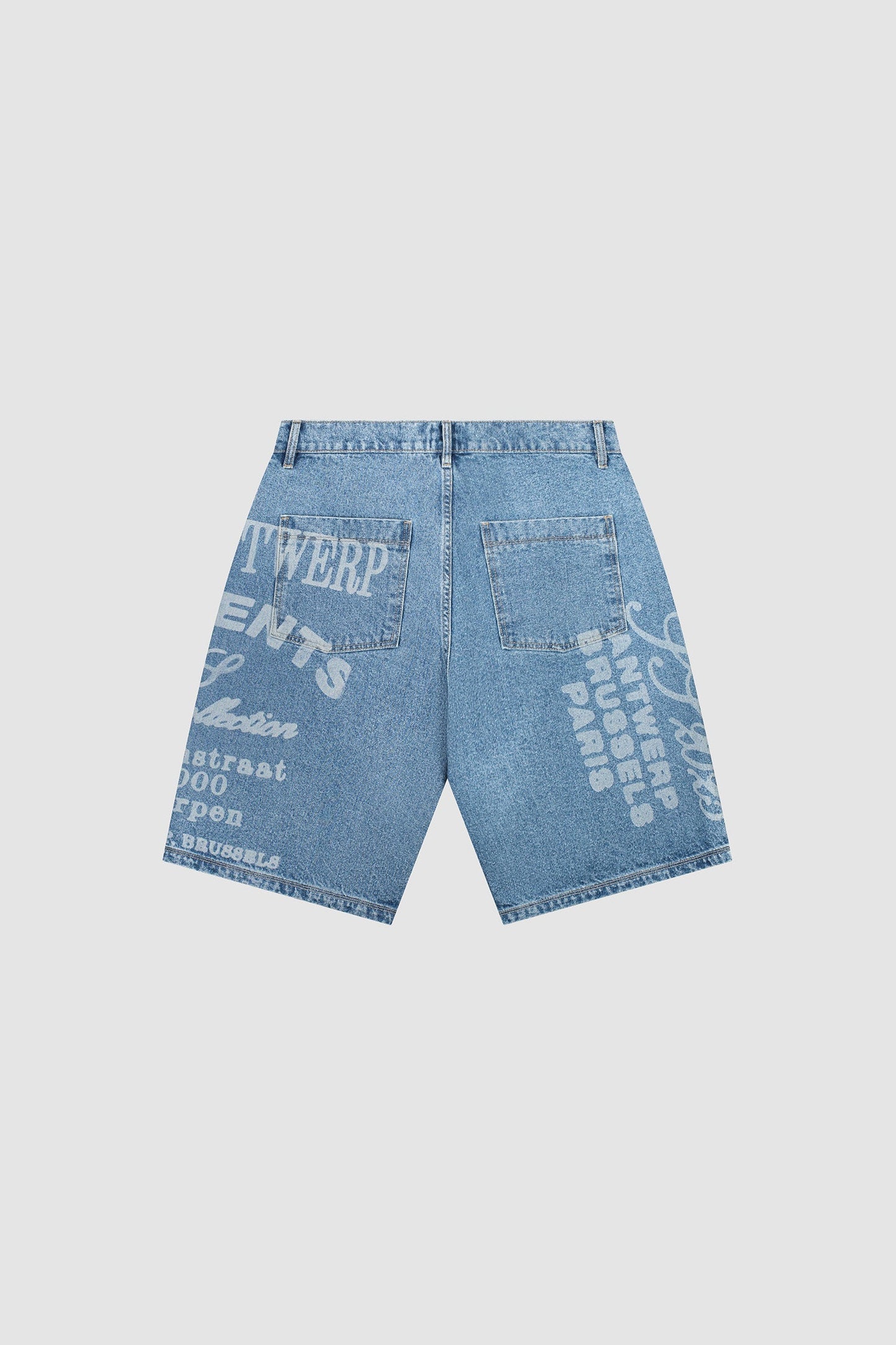 Arte - Short imprimé - Denim Bleach