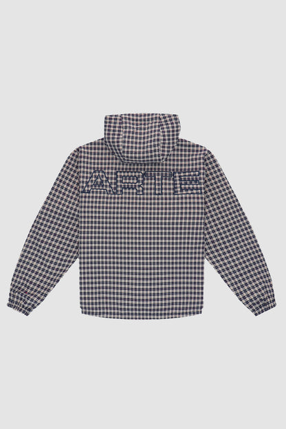 Veste technique réversible à carreaux - Navy/Plaid