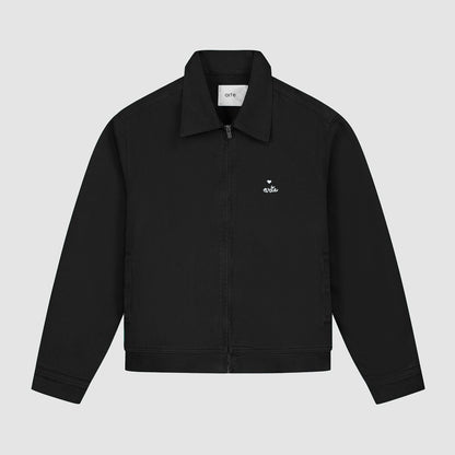 Veste avec logo en forme de cœur - Noir